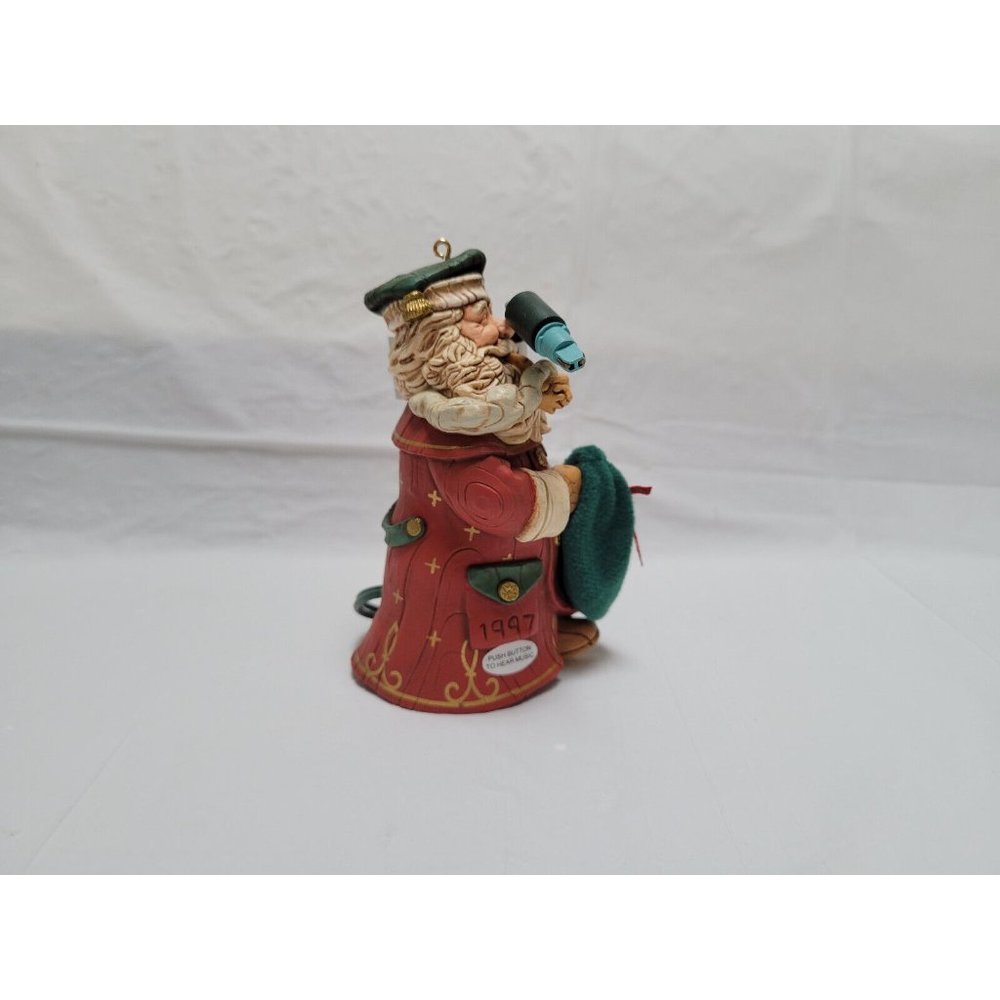 1997 Hallmark Keepsake Santa’s Secret Gift - Music Christmas Ornament Vintage - Picture 5 of 12